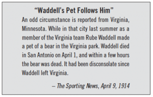 "Waddell's Pet Follows Him" "Waddell's Pet Follows Him"